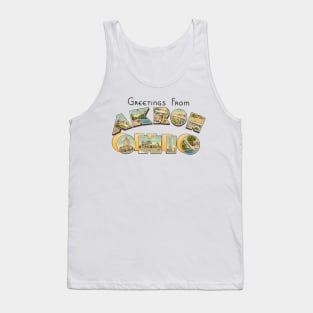 Greetings from Akron Ohio Tank Top